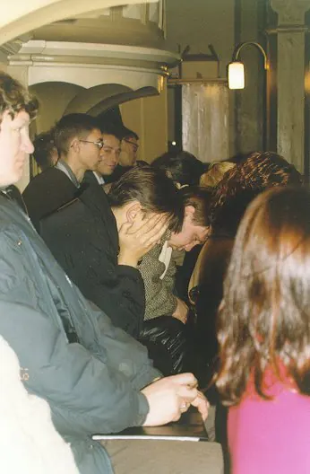 Dievkalpojums Trīsvienības baznīcā 19.12.99