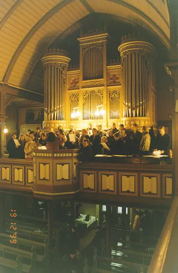 Dievkalpojums Trīsvienības baznīcā 19.12.99