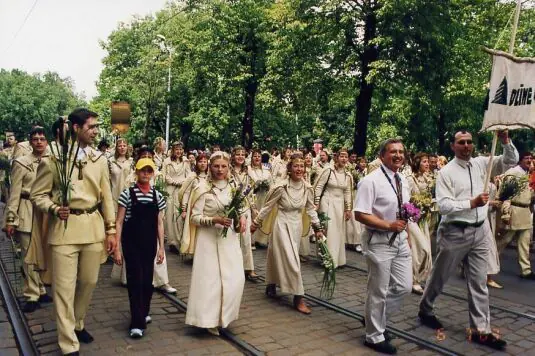 Dziesmu svētkos 2003.g.